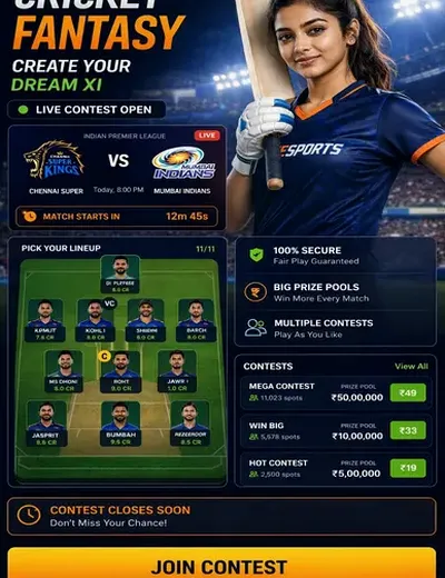 Footballscoreplay (football score play) fantasy cricket & matchday visual 3